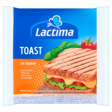 Lactima Ser topiony w plasterkach Toast 130 g (8 x 16,25 g) - 0
