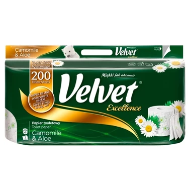 Velvet Camomile & Aloe Papier toaletowy 10 rolek - 5