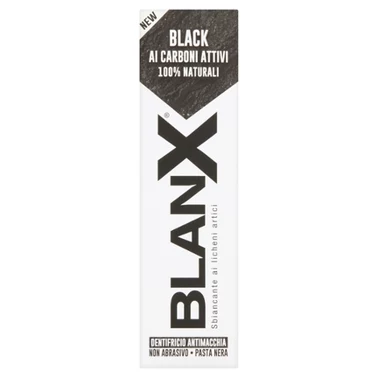 BlanX Black Nieabrazyjna wybielająca pasta do zębów 75 ml - 1