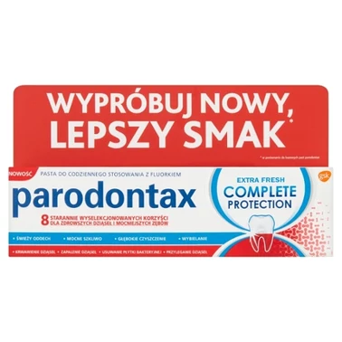 Parodontax Complete Protection Extra Fresh Wyrób medyczny pasta do zębów z fluorkiem 75 ml - 5
