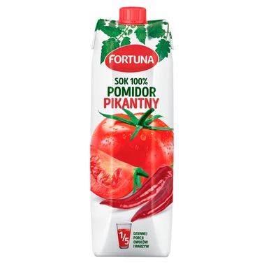 Fortuna Sok 100 % pomidor pikantny 1 l - 3