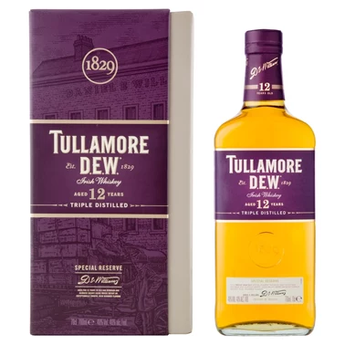 Tullamore D.E.W. 12 YO Special Reserve Irlandzka whiskey 700 ml - 0