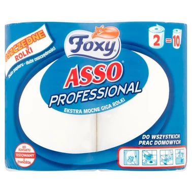 Foxy Asso Professional Ręcznik kuchenny 2 rolki - 1