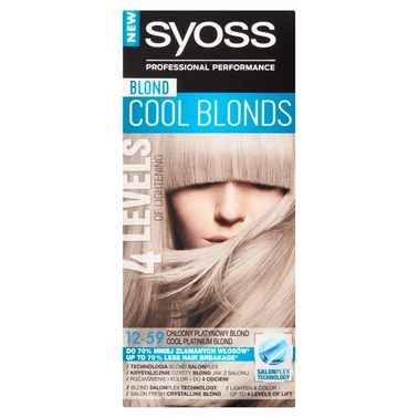 Syoss Farba do włosów chłodny platynowy blond 12-59 - 1