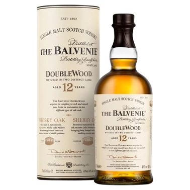 The Balvenie DoubleWood Aged 12 Years Single Malt Scotch Whisky 700 ml - 0