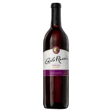 Carlo Rossi Sweet Red Wino czerwone słodkie kalifornijskie 750 ml - 0