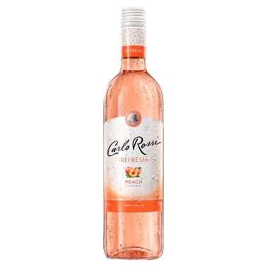 Carlo Rossi Refresh Peach Aromatyzowany napój na bazie wina 750 ml - 0