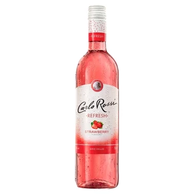 Carlo Rossi Refresh Strawberry Aromatyzowany napój na bazie wina 750 ml - 0