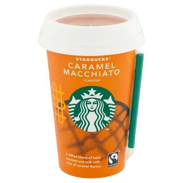 Starbucks Caramel Macchiato Mleczny napój kawowy 220 ml - 0