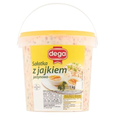 dega Sałatka jarzynowa z jajkiem 1 kg - 7