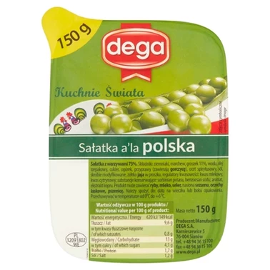 dega Sałatka a'la polska 150 g - 5