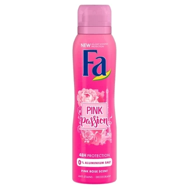 Fa Pink Passion 48 h Dezodorant w sprayu o zapachu różanym 150 ml - 2