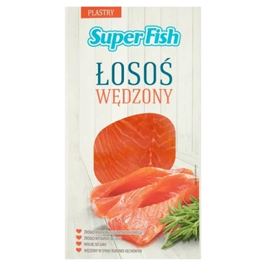 SuperFish Łosoś atlantycki wędzony w dymie dębowym 100 g - 2