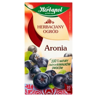 Herbapol Herbaciany Ogród Herbatka owocowo-ziołowa aronia 70 g (20 x 3,5 g) - 1