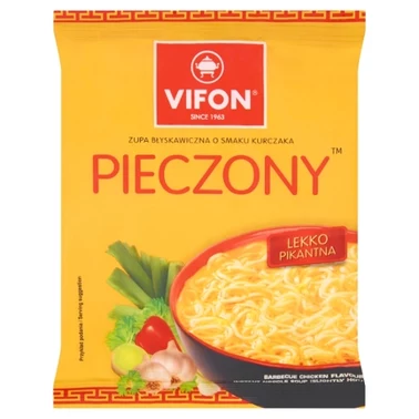 Vifon Zupa błyskawiczna o smaku kurczaka pieczony 70 g - 3