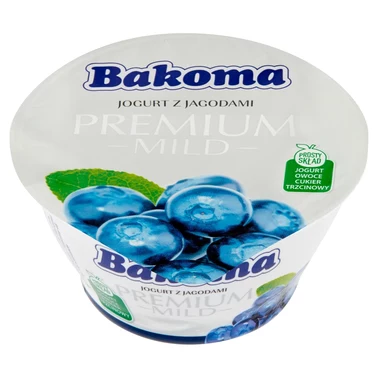 Bakoma Premium Jogurt z jagodami 140 g - 6
