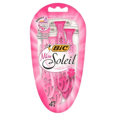 BiC Miss Soleil 3-ostrzowa maszynka do golenia 4 sztuki - 0