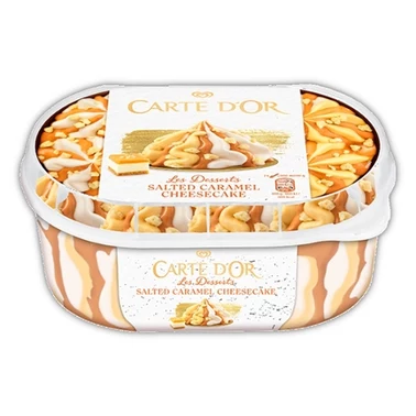 Carte D'Or Les Desserts Salted Caramel Cheesecake Lody 900 ml - 0