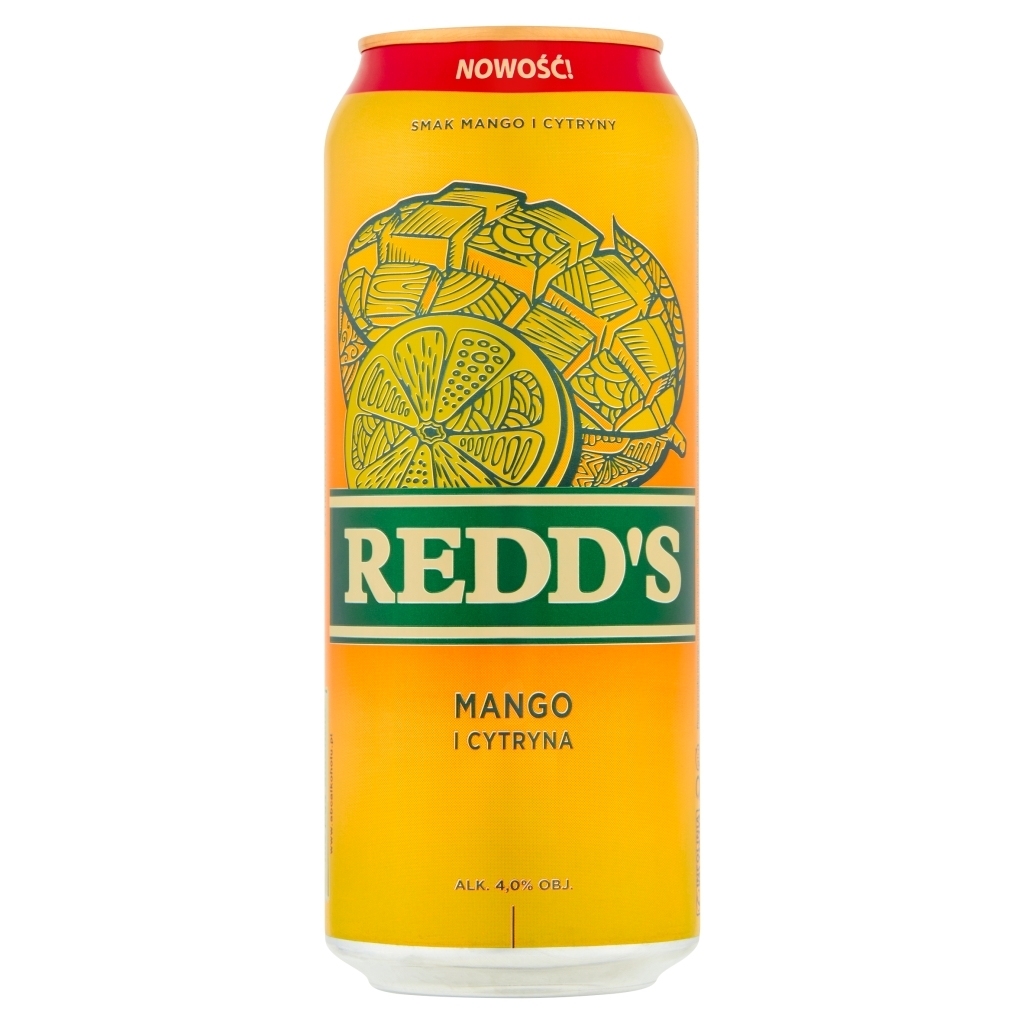 Redd's Piwo smak mango i cytryny 500 ml - promocja Hitpol - Ding.pl