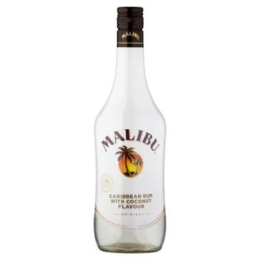 Malibu Original Likier z dodatkiem białego rumu i aromatu kokosowego 700 ml - 1