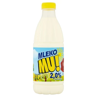 Mu! Mleko 2,0% 1 l - 0