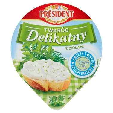 Président Twaróg Delikatny z ziołami 150 g - 3