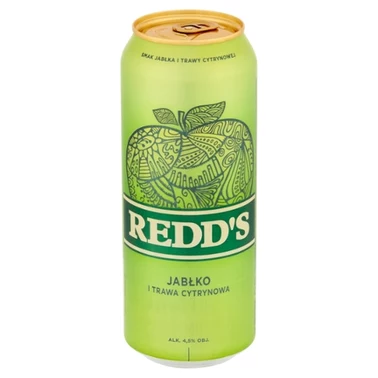 Redd's Piwo smak jabłka i trawy cytrynowej 500 ml - 1