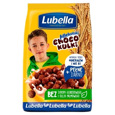 Lubella Mlekołaki Choco kulki Zbożowe kulki o smaku czekoladowym 500 g - 1