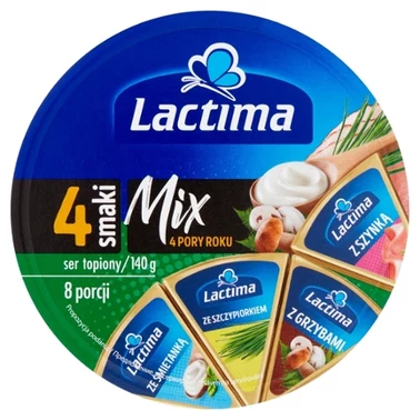 Lactima Ser topiony Mix 4 pory roku 140 g (8 x 17,5 g) - 1