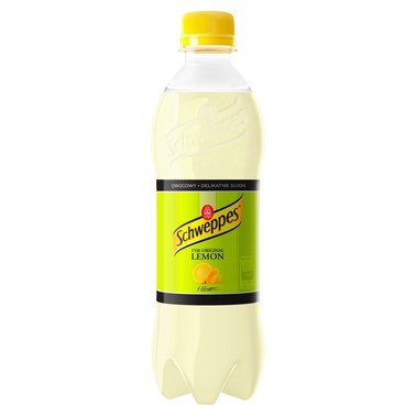Schweppes Lemon Napój gazowany 0,45 l - 1