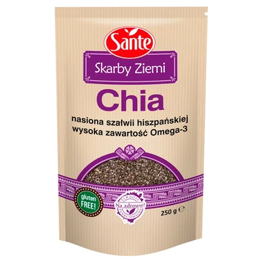 Sante Skarby Ziemi Chia nasiona szałwii hiszpańskiej 250 g - 0