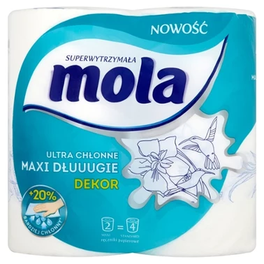 Mola Maxi długa Ręcznik papierowy 2 rolki - 3