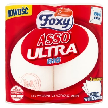 Foxy Asso Ultra Ręcznik kuchenny 2 rolki - 1