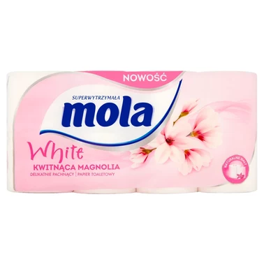 Mola Kwitnąca Magnolia papier toaletowy 8 rolek - 3