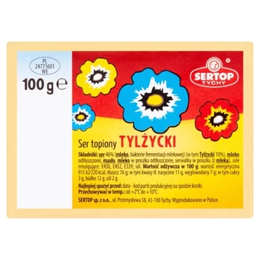 Sertop Tychy Ser topiony tylżycki 100 g - 0