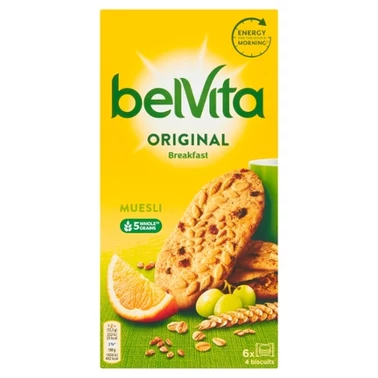 belVita Breakfast Ciastka zbożowe z musli 300 g (6 x 50 g) - 2