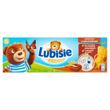 Lubisie Ciastko biszkoptowe z nadzieniem czekoladowym 150 g (5 x 30 g) - 0