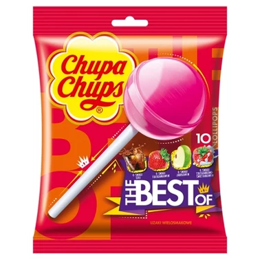 Chupa Chups The Best Of Lizaki wielosmakowe 120 g (10 sztuk) - 1