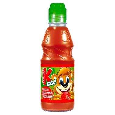 Kubuś 100% Sok jabłko marchew banan truskawka 300 ml - 2