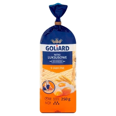 Goliard Makaron 5 jajeczny nitki luksusowe 250 g - 0