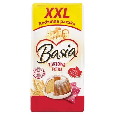 Basia Mąka tortowa extra pszenna typ 405 2,5 kg - 0