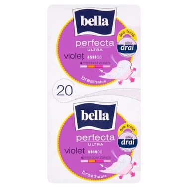 Bella Perfecta Ultra Violet Silky Drai Podpaski higieniczne 20 sztuk - 1