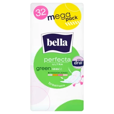 Bella Perfecta Ultra Green Podpaski higieniczne 32 sztuki - 1