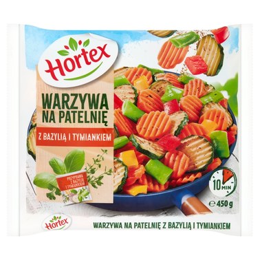 Hortex Warzywa na patelnię z bazylią i tymiankiem 450 g - 5