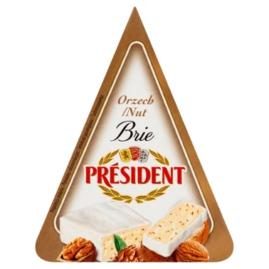 Président Ser Brie orzech 125 g - 1