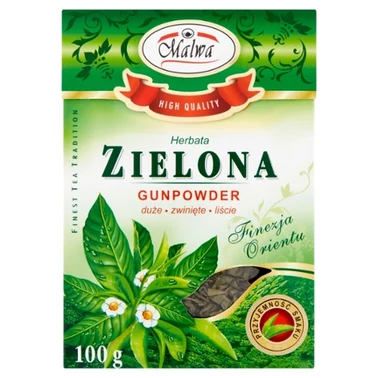 Malwa Gunpowder Herbata zielona 100 g - 0