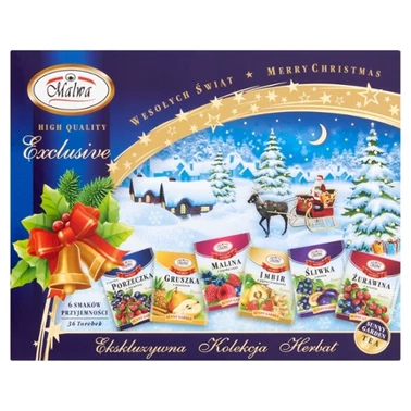 Malwa Sunny Garden Ekskluzywna kolekcja herbat 72 g (6 x 6 x 2 g) - 0
