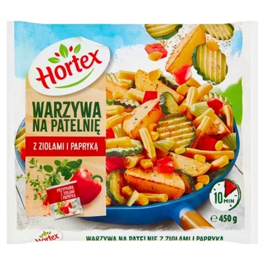 Hortex Warzywa na patelnię z ziołami i papryką 450 g - 6