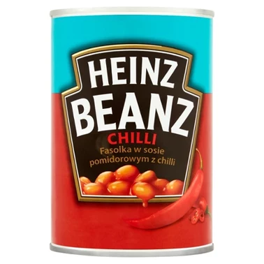 Heinz Fasolka w sosie pomidorowym z chilli 390 g - 5