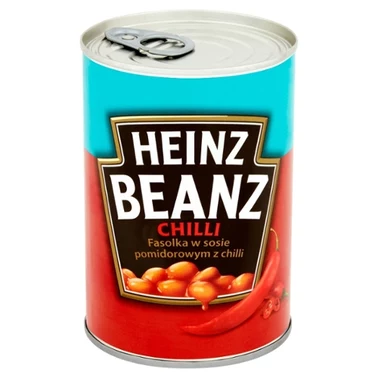 Heinz Fasolka w sosie pomidorowym z chilli 390 g - 4